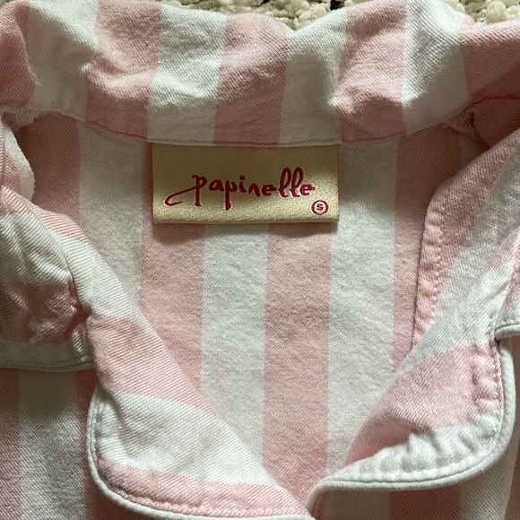 😴 Papinelle Striped Cotton Blend Pajamas 😴 - Picture 5 of 11